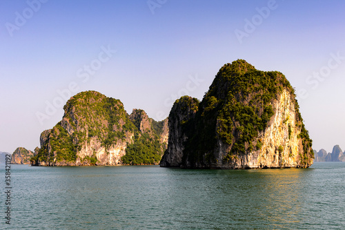 It's Halong bay, Vietnam. UNESCO World Heritage