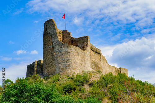 It's Old fortress on the mountain hill in Georgia