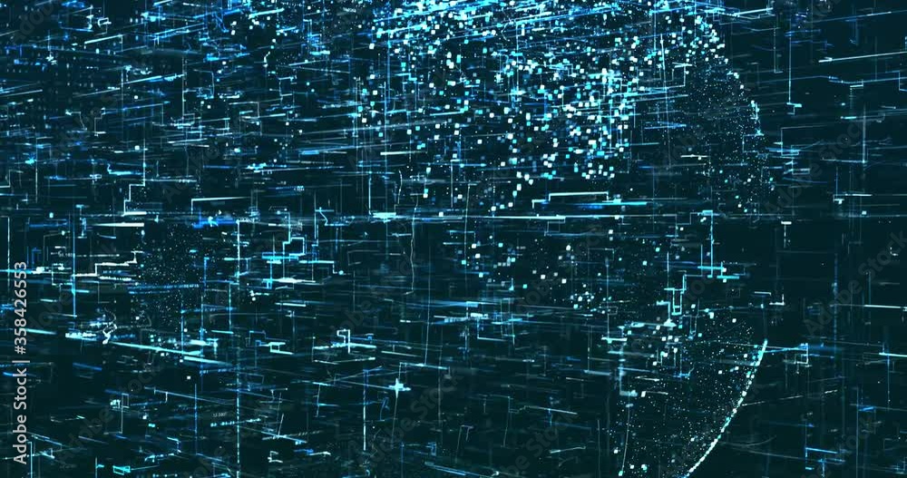Abstract digital network data background, 3D rendering Abstract digital network data background, 3D rendering