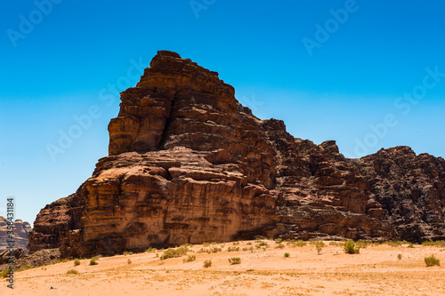 It s Wadi Rum mountains  Jordan