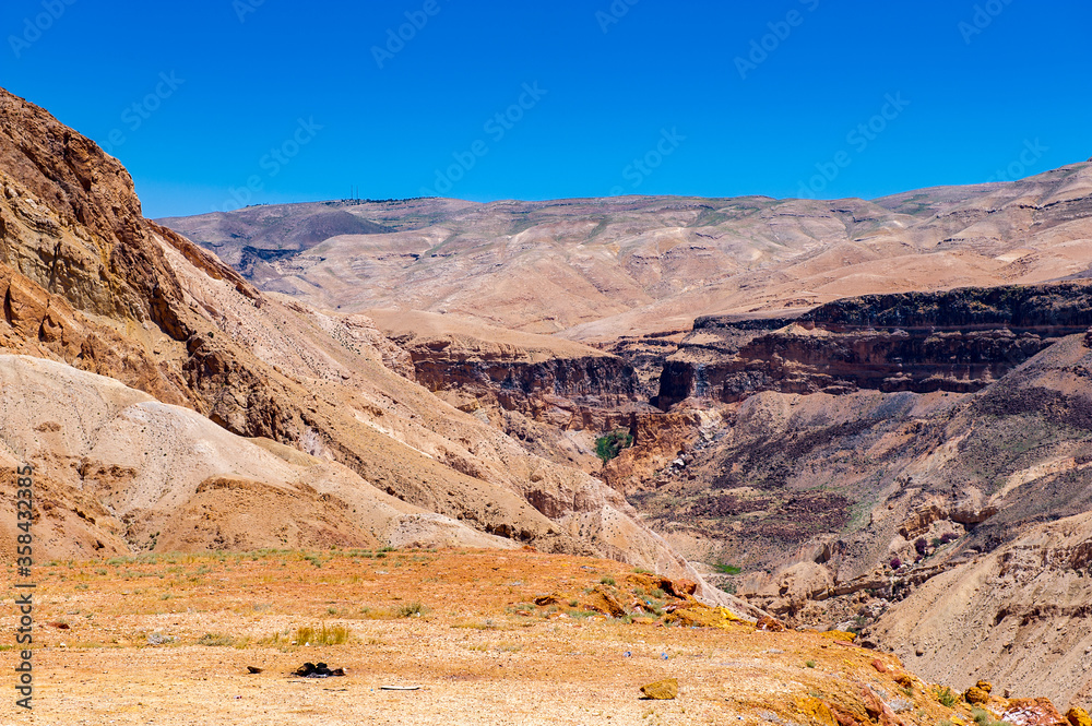 Naklejka premium It's Beautiful landscape of Jordan