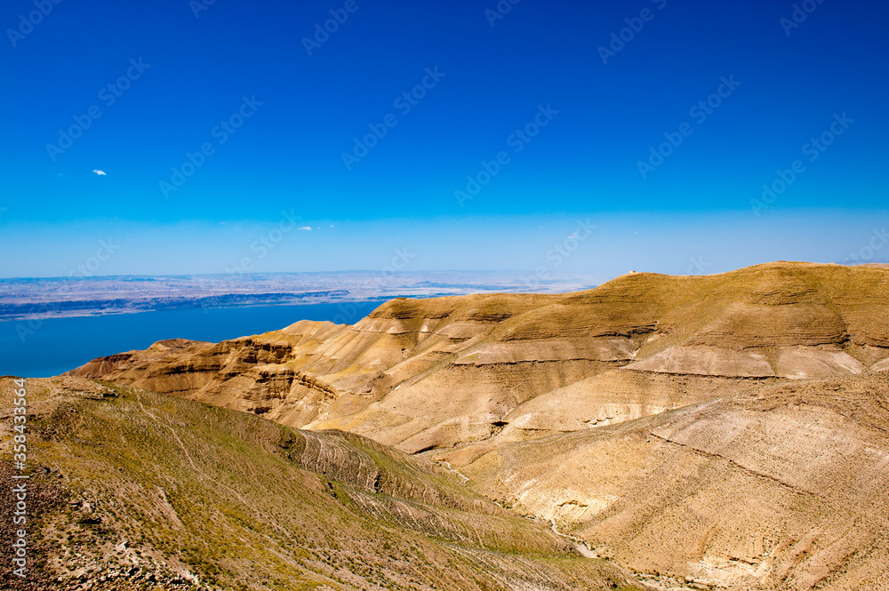 It's Dead sea and the hills of Jordan It's Dead sea and the hills of Jordan
