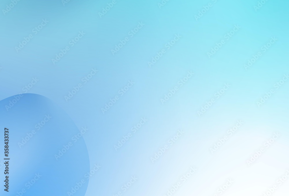 Light BLUE vector background with abstract circles. A completely new color illustration in memphis style. Brand-new design for your ads, poster, banner.