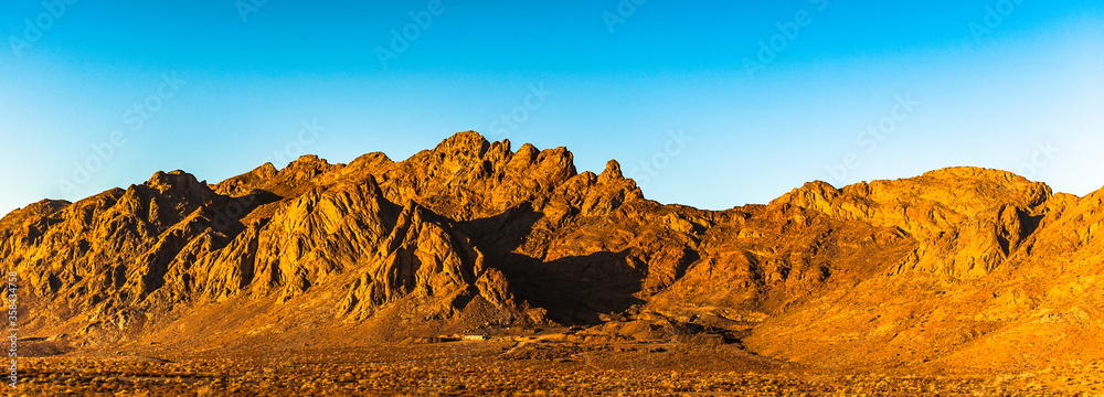 It's Landscape of the mountians, panoramic view