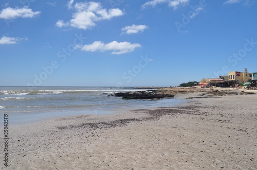 General view of the coast of Cabo Polonio  Rocha  Uruguay