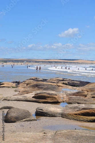 CABO POLONIO  URUGUAY - JANUARY 18  2017  General view of the beach in Cabo Polonio  Rocha  Uruguay