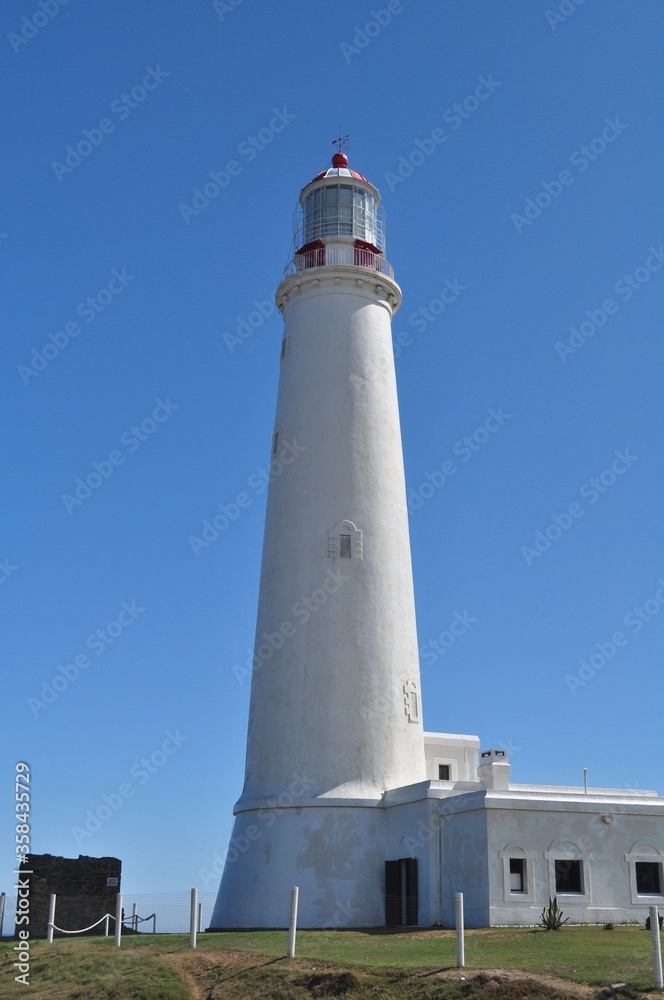 Cabo de Santa Maria Lighthouse in La Paloma, Rocha, Uruguay
