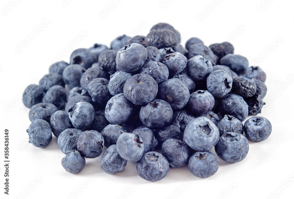 blueberries isolated on white background blueberries isolated on white background