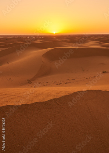 Sand dunes Sunrise 