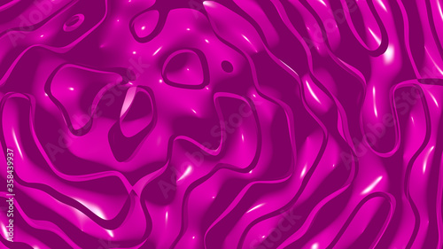 Plain 3D abstract background of monochromic MAGENTA (PROCESS) color with shadow and coloring suitable for adding various materials. highlight and building