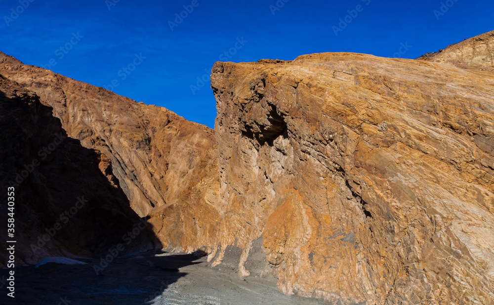 Entrance Into Narrow  Mosaic Canyon, Death Valley National Park, California, USA