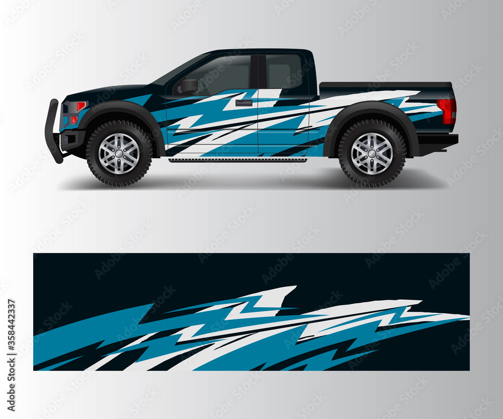 Racing background for vinyl wrap and decal for truck and vehicle Graphic vector