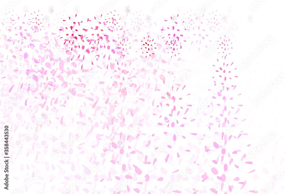 Light Purple, Pink vector background with spots. Light Purple, Pink vector background with spots.