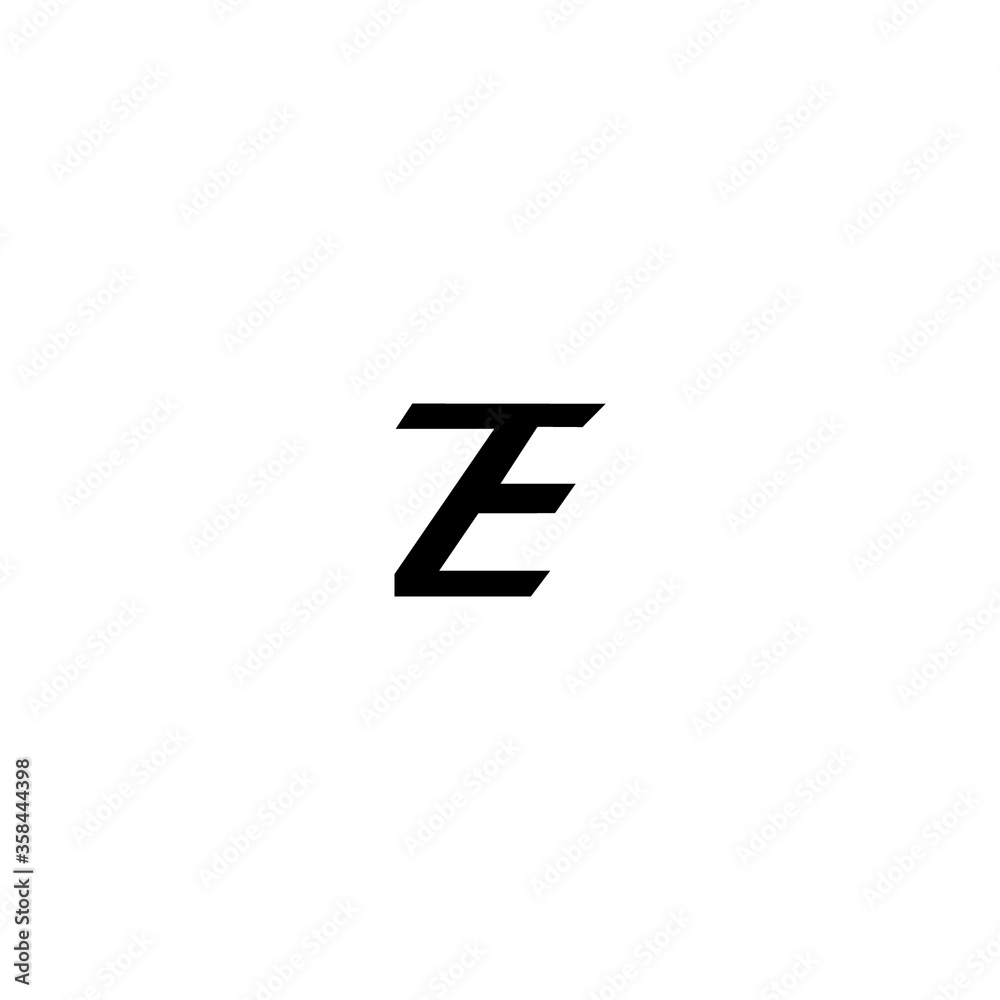 
Alphabet TE Logo Vector