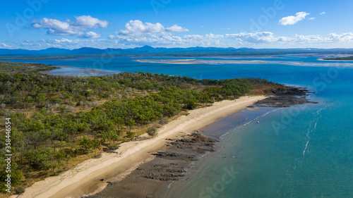 Rodds Bay at low tide  near Turkey Beach  Queensland