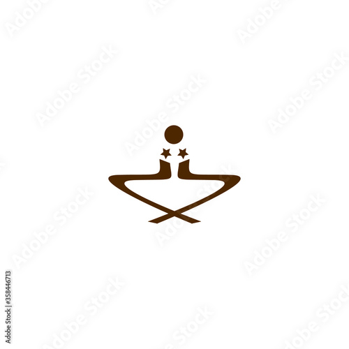 vector icon of a man