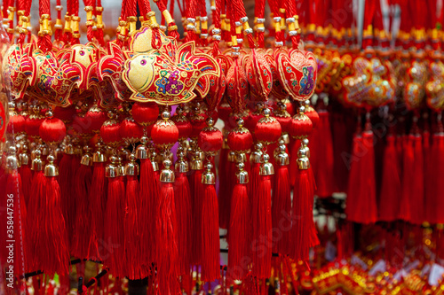 Chinese New Year Ornaments in Chinatown © ronniechua