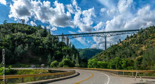 Forest Hill Bridge in Auburn, California-001