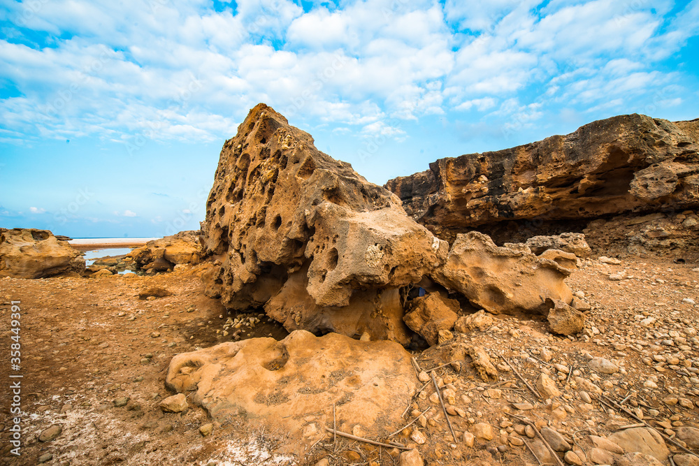 It's Nature and rock formations on the Sokotra Island, Yemen