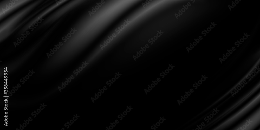 Black luxury fabric background with copy space Black luxury fabric background with copy space