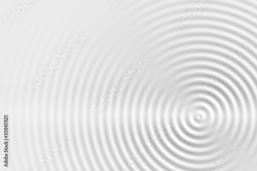 Abstract circular spin on white backdrop with light effect, soft background texture © AITTHIPHONG