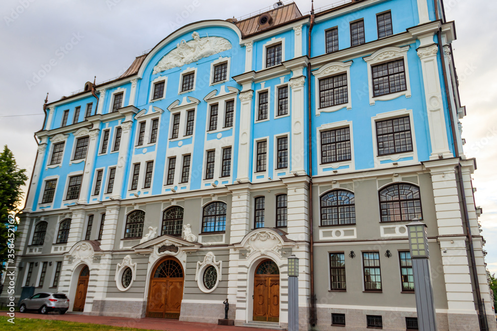 Building of Nakhimov naval school in St. Petersburg, Russia