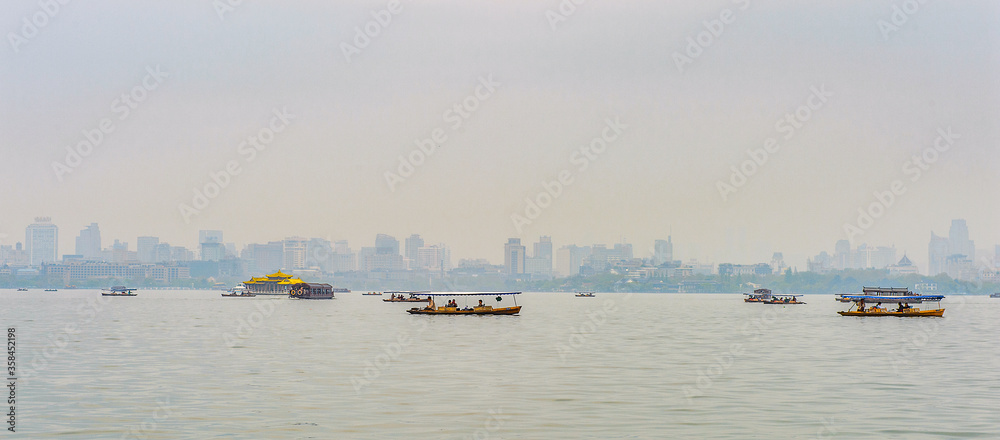 It's Nature of the West Lake (Xi hu lake) is a freshwater lake in Hangzhou. UNESCO World Heritage Site (West Lake Cultural Landscape of Hangzhou) It's Nature of the West Lake (Xi hu lake) is a freshwater lake in Hangzhou. UNESCO World Heritage Site (West Lake Cultural Landscape of Hangzhou)