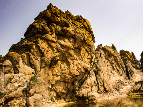 It's Landscape of the Mount Kumgang (Diamond Mountain) of the Mount Kumgang Tourist Region in North Korea photo