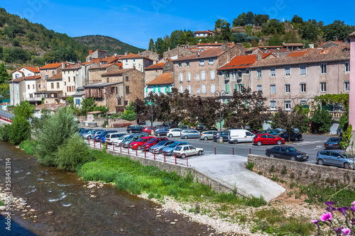 Ville de Saint-Affrique, Aveyron, Occitanie, France 