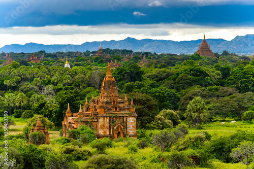 Fotografie, Tablou It's Beautiful of the Bagan Archaeological Zone, Burma