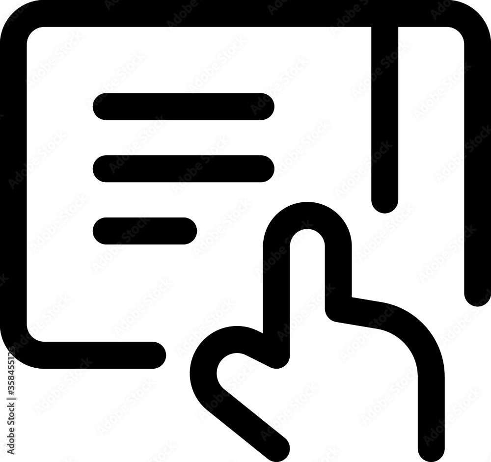 tablet touch icon vector for web and apps tablet touch icon vector for web and apps