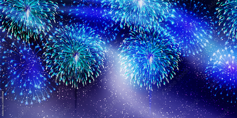 花火 夏 祭り 背景 Stock ベクター Adobe Stock