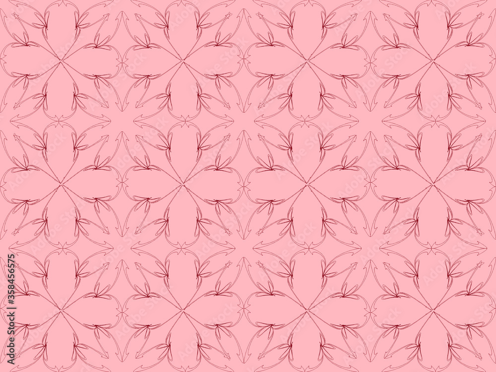 Seamless pattern design with floral background elements, beautiful ornaments, black, white, orange, pink, red, green, yellow, blue, gray, purple Seamless pattern design with floral background elements, beautiful ornaments, black, white, orange, pink, red, green, yellow, blue, gray, purple