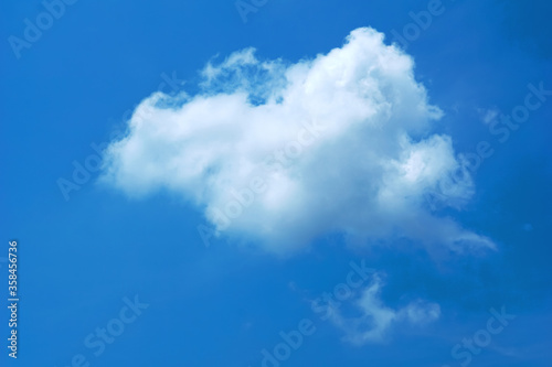 Blue sky with clouds background. 