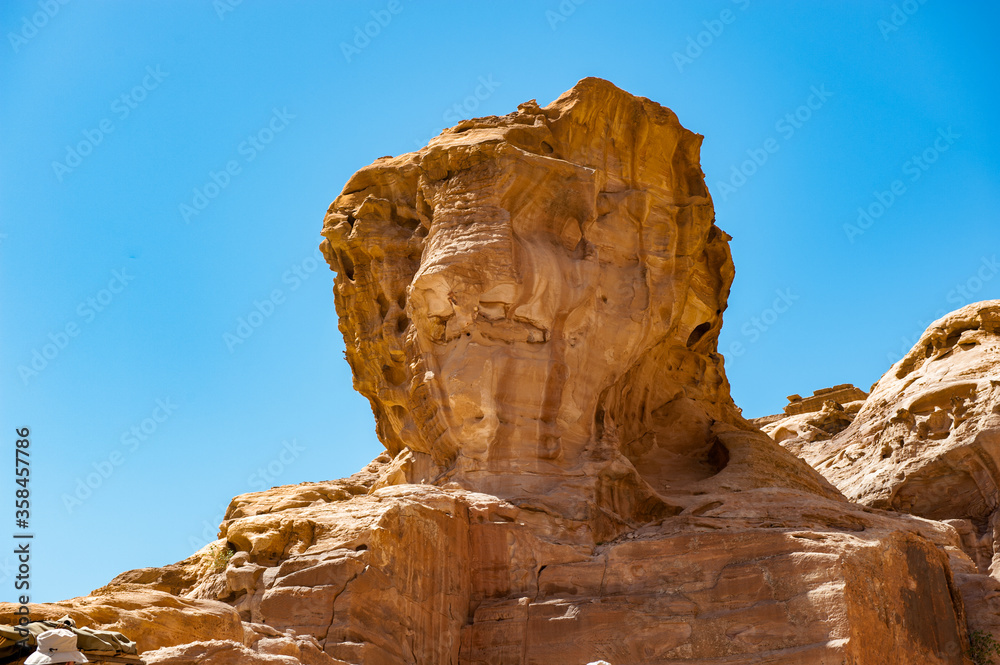It's Rocks of Petra, Jordan