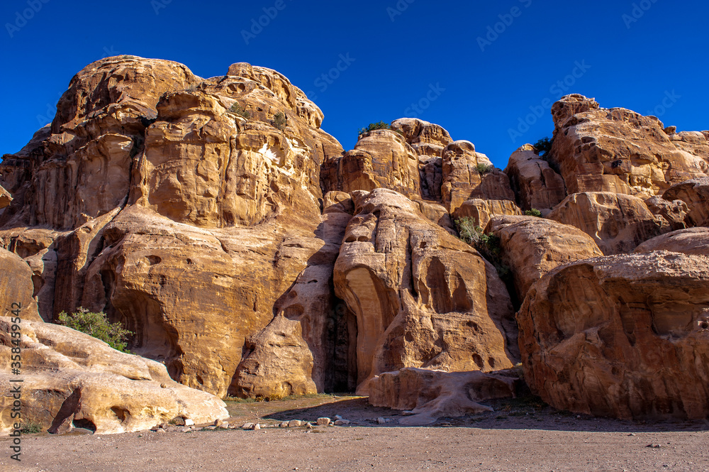 It's Rocks of Little Petra, Siq al-Barid (Cold Canyon, Jordan