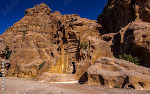 It's Temple in Little Petra, Siq al-Barid, Jordan