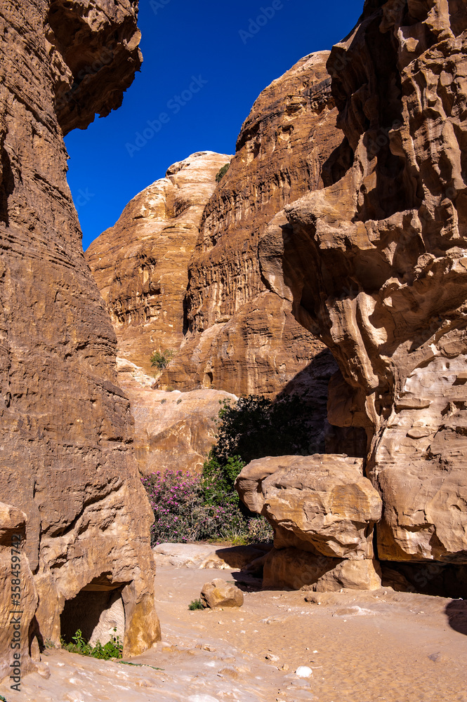 It's Cold Canyon, Siq al-Barid, Little Petra, Jordan