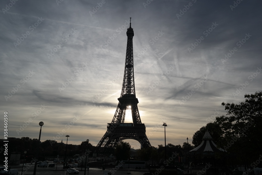 Evening Eiffel 