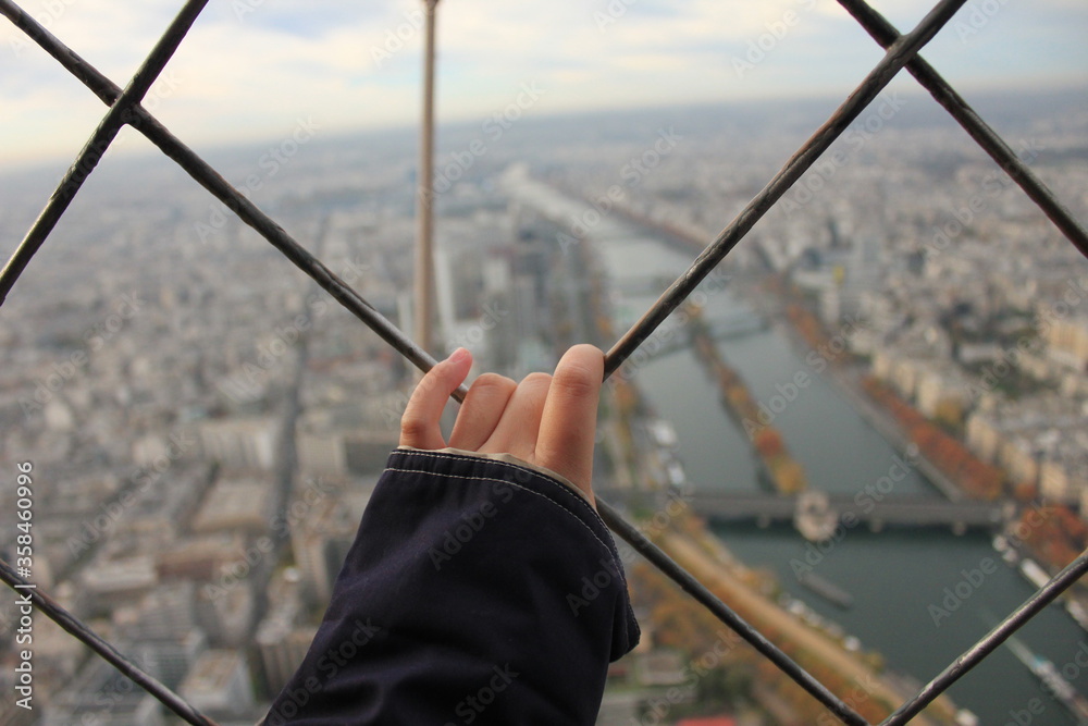 Obraz premium Paris from Eiffel