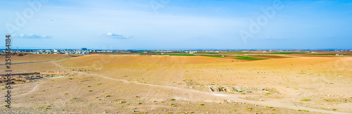 It's Desert of Syria, near old city Ebla photo