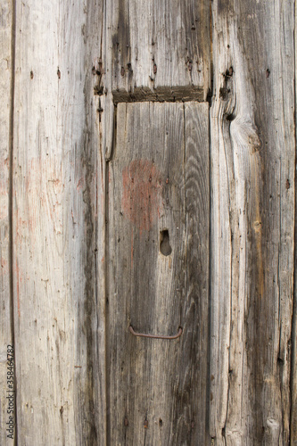 evocative image of texture of old vertical wooden planks