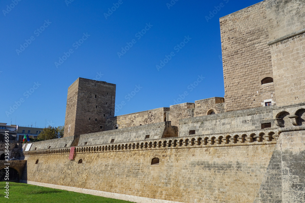 Swabian Castle of Bari. Puglia. Italy. 