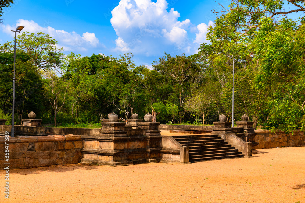 Anuradhapura, one of the ancient capitals of Sri .Lanka. UNESCO World Heritage