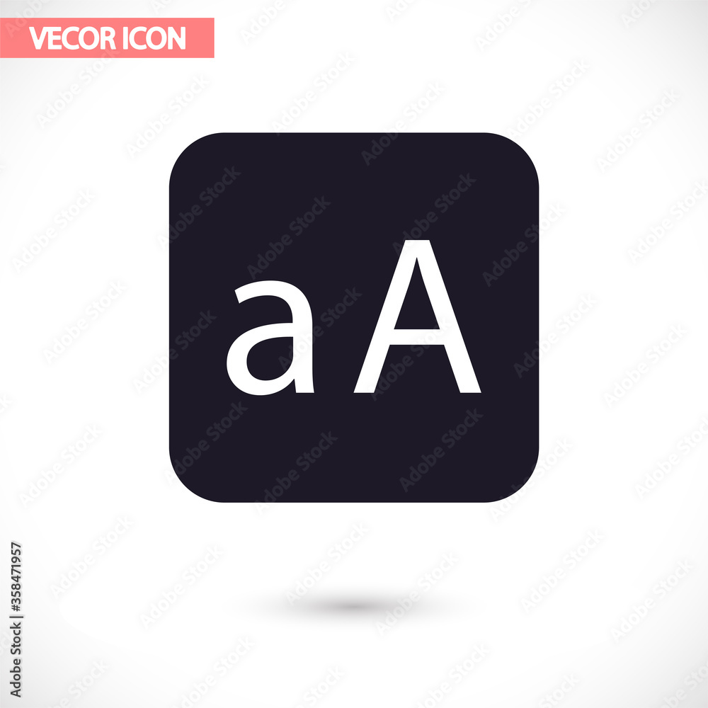 ABC vector icon , lorem ipsum Flat design ABC vector icon , lorem ipsum Flat design
