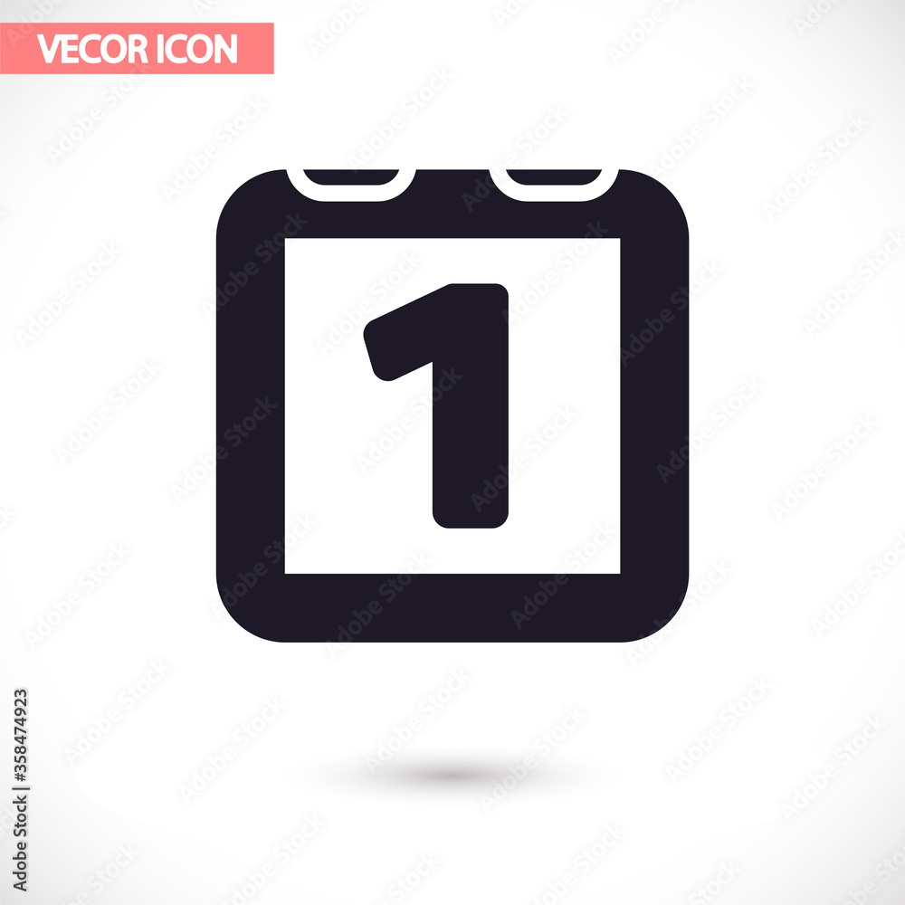 Calendar vector icon , lorem ipsum Flat design Calendar vector icon , lorem ipsum Flat design