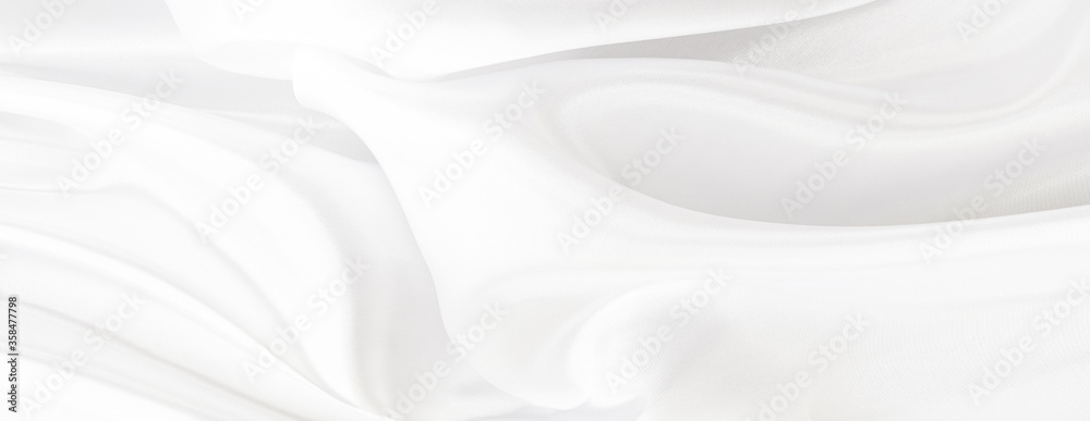 White gray satin texture that is white silver fabric silk panorama background with beautiful soft blur pattern natural. White gray satin texture that is white silver fabric silk panorama background with beautiful soft blur pattern natural.