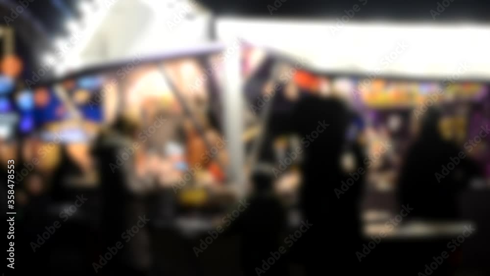 Traditional Christmas fair sale of sweets, mulled wine, hot drinks Traditional Christmas fair sale of sweets, mulled wine, hot drinks