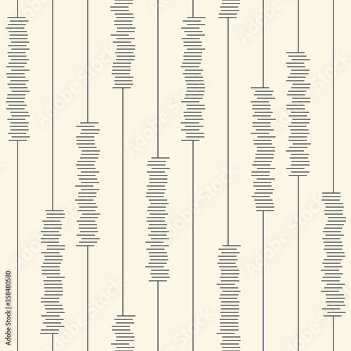 Seamless Line Pattern. Abst...