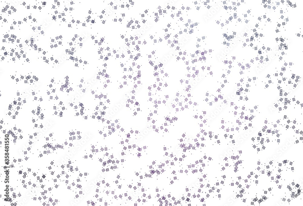 Light Purple, Pink vector layout with flat lines, dots. Light Purple, Pink vector layout with flat lines, dots.